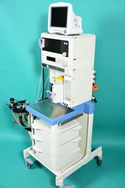 Picture of DRÄGER Fabius CE, mobile anaesthesia workstation, with dual vaporisor support, electric ...