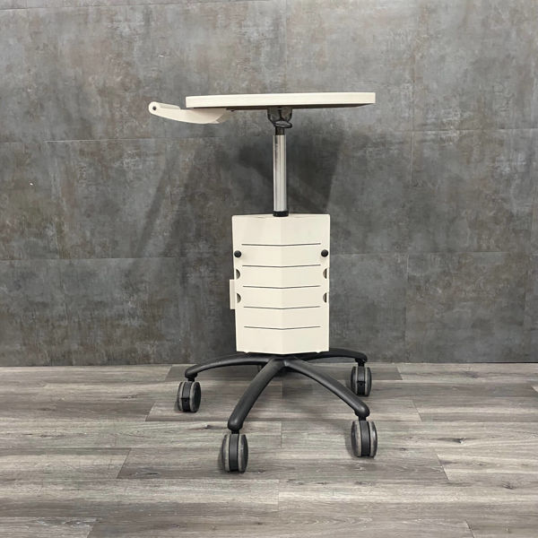 Picture of Heavy Duty Adjustable Mobile Medical Cart