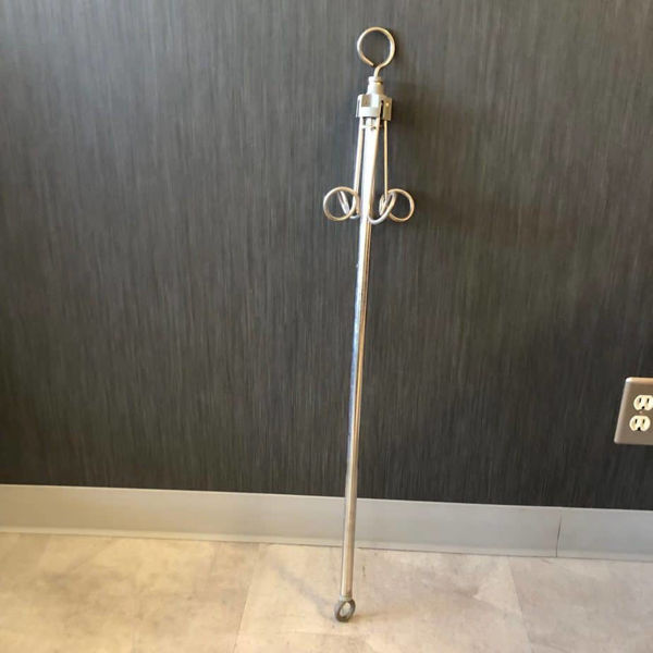 Picture of Intravenous IV Pole Fluid Holder (Used)