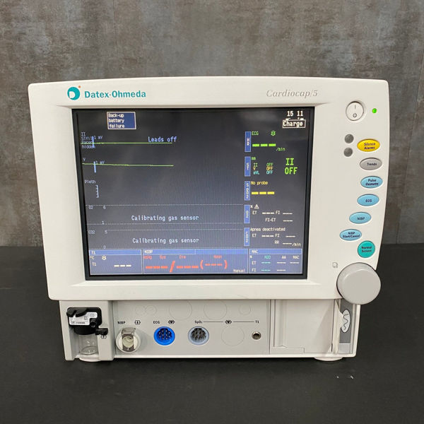 Picture of Datex-Ohmeda CardioCap 5 Anesthesia Monitor W 5 Agent GAS