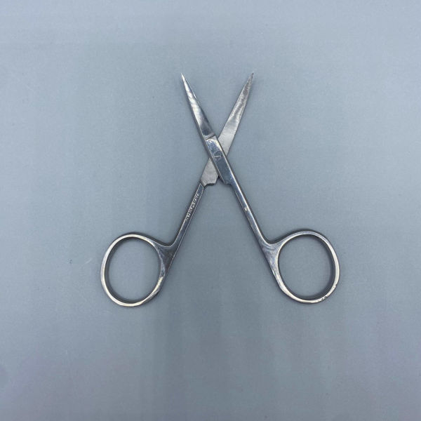 Picture of Crown Iris Scissor Curved