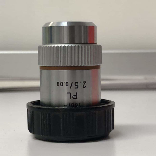 Picture of Leitz wetzlar 160X / PL 2.5/ 0.08 Objective Lens (Used)